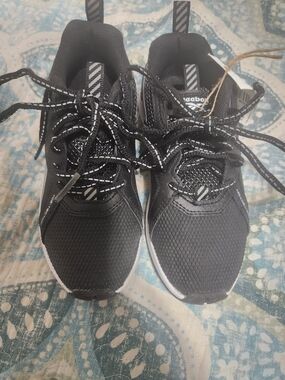 Reebok Black Athletic Sneakers